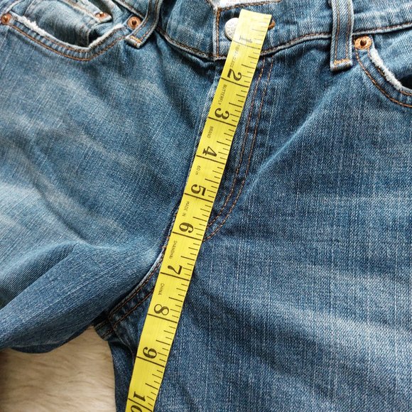 Lucky Brand Dungarees by Gene Montesano Straight Legs Denim Jeans 10/30 - Picture 6 of 9